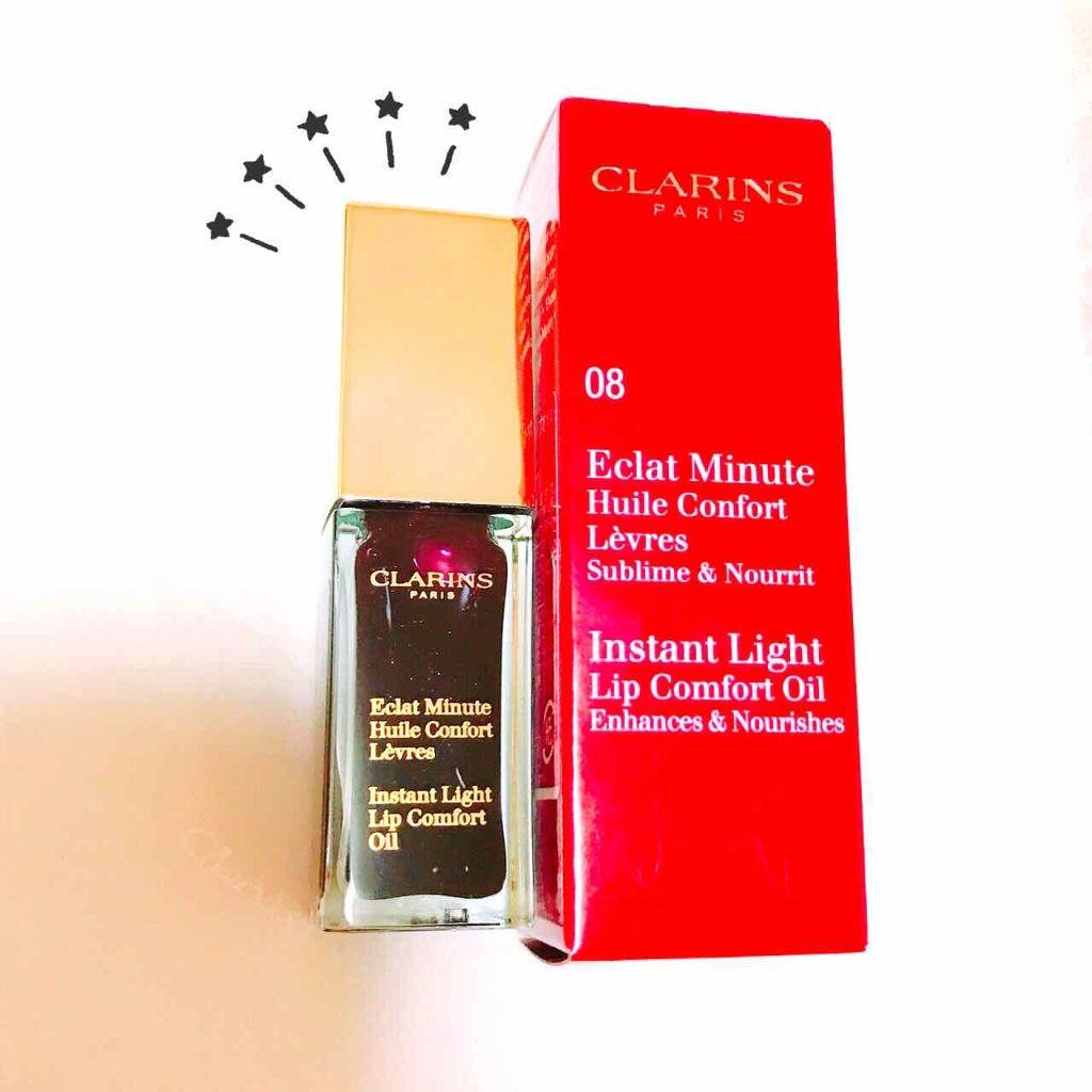 コンフォート リップオイル /CLARINS/リップグロスを使ったクチコミ(1枚目)