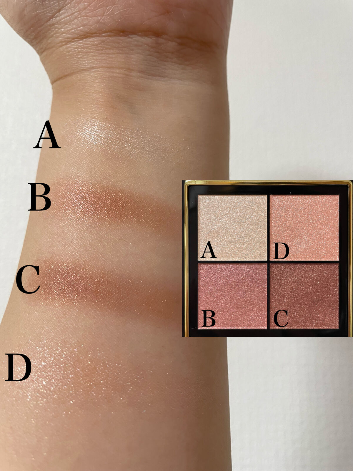 リアルクローズシャドウ/excel/アイシャドウパレットを使ったクチコミ（2枚目）