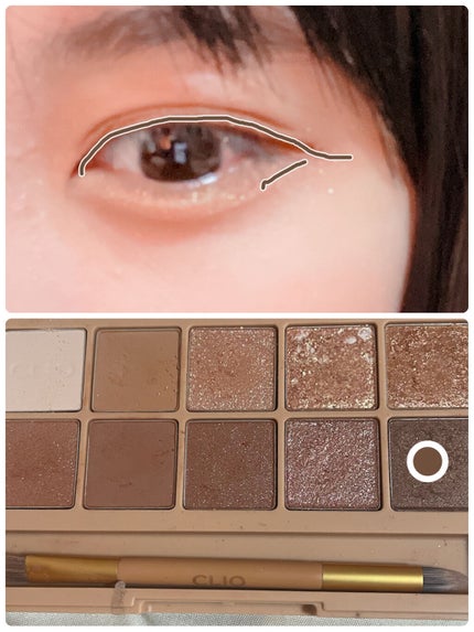 プロ アイ パレット/CLIO/アイシャドウパレットを使ったクチコミ(4枚目)