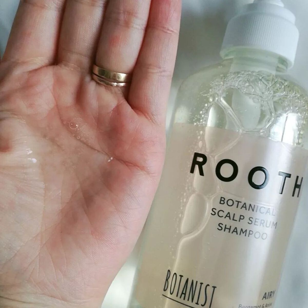 ルース ボタニカルスカルプセラム シャンプー・トリートメント(エアリー)/BOTANIST/市販シャンプーを使ったクチコミ(2枚目)