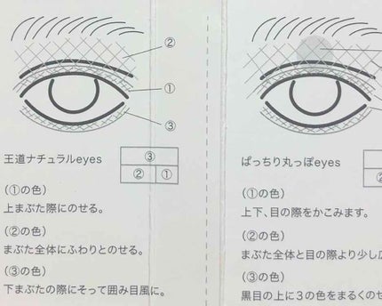 フーミー アイシャドウパレット/WHOMEE/アイシャドウパレットを使ったクチコミ(4枚目)