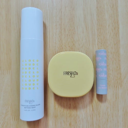 クラウドオールウェイズオン ハイドログロー メイクキー プミスト/FRESHO2/フィックスミストを使ったクチコミ(1枚目)