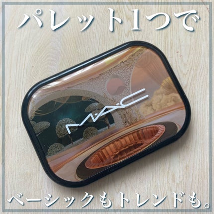 コネクト イン カラー アイシャドウ パレット × 6 インクリプテッド クリプトナイト/M・A・C/アイシャドウパレットを使ったクチコミ(1枚目)