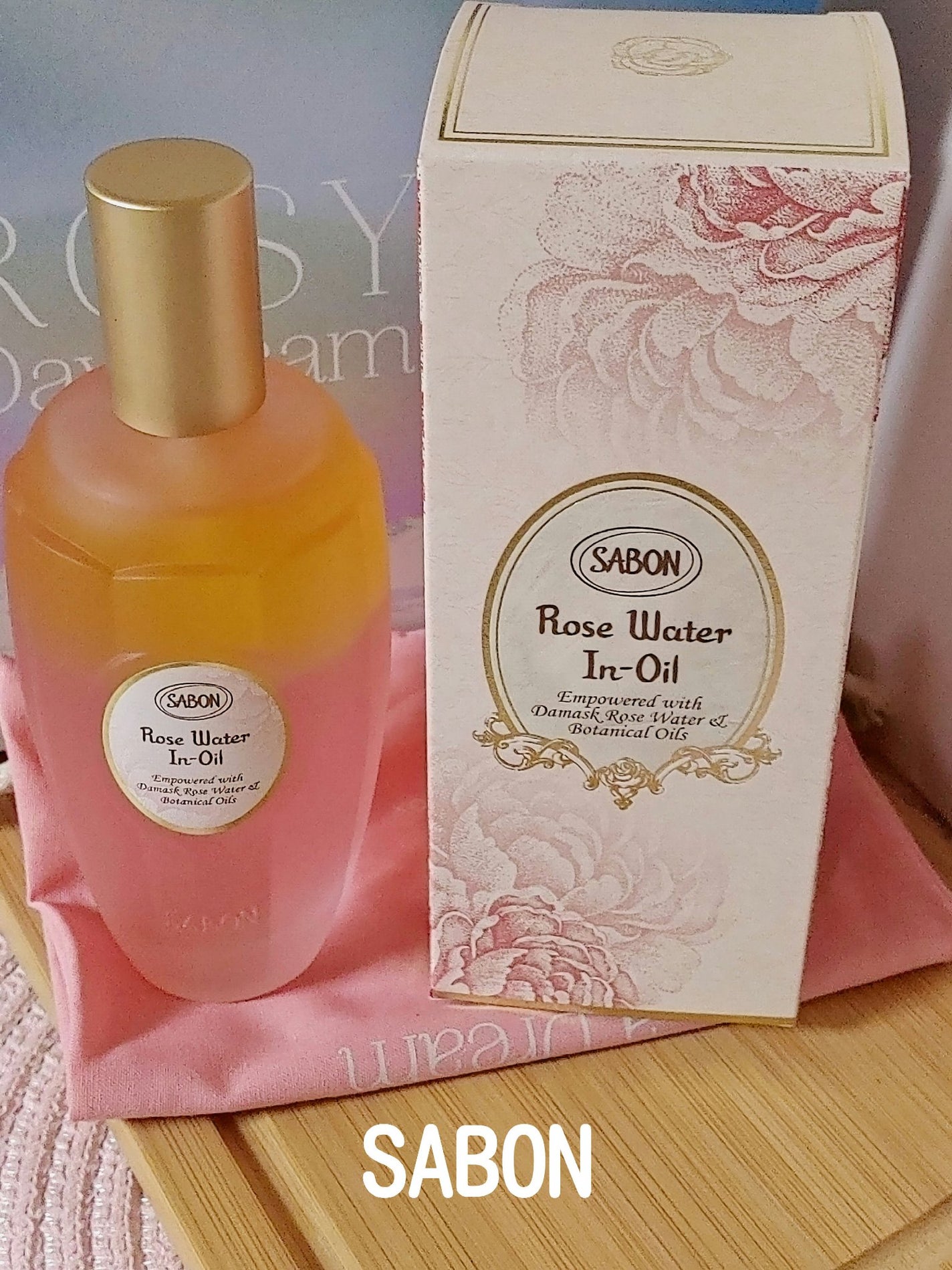 ローズウォーターインオイル/SABON/ミスト状化粧水を使ったクチコミ(1枚目)