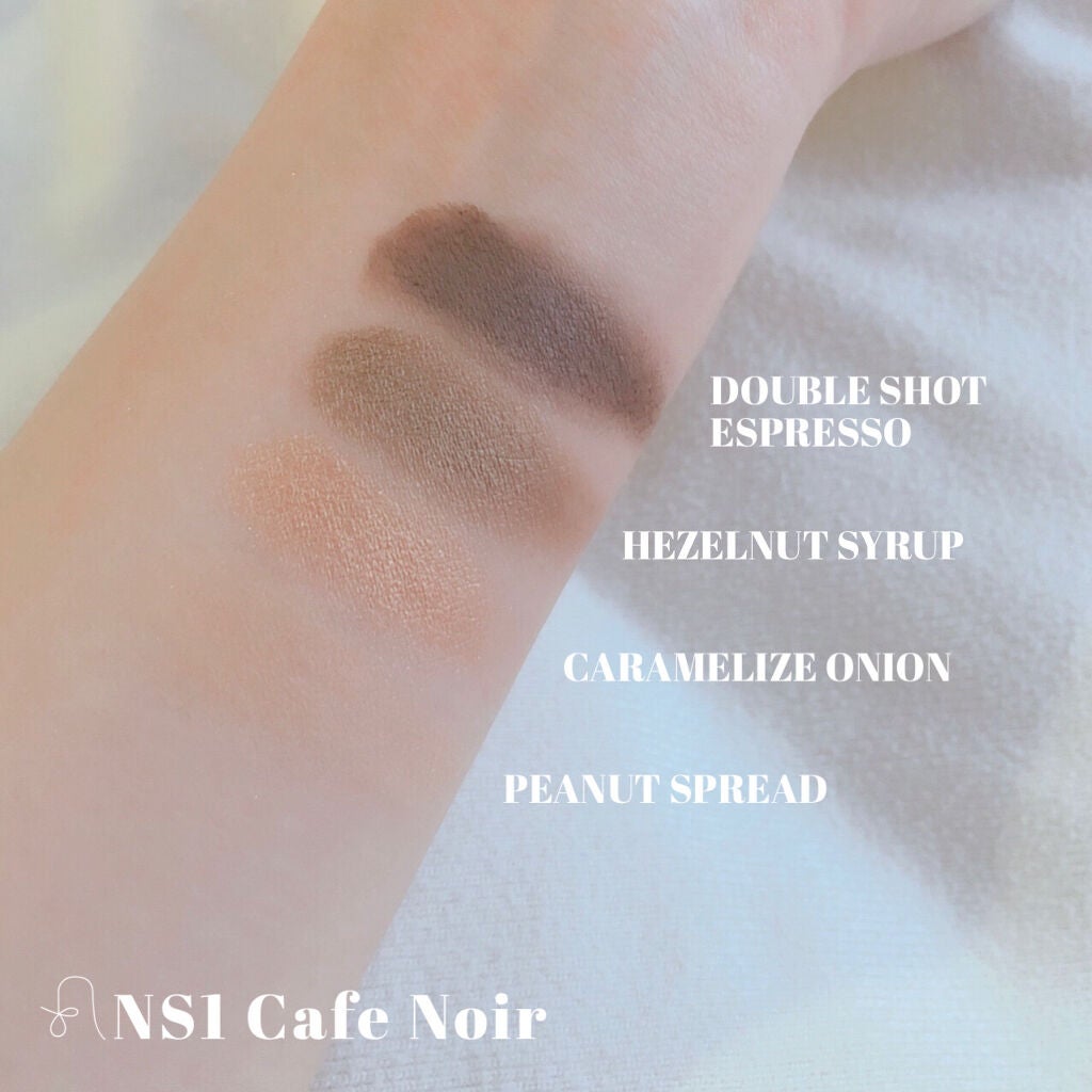 ノワール イン ザ シャドウパレット/MERZY/アイシャドウパレットを使ったクチコミ(5枚目)