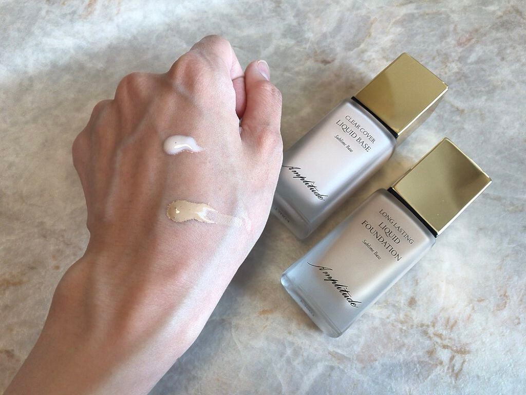 ロングラスティング リキッドファンデーション/Amplitude/リキッドファンデーションを使ったクチコミ(2枚目)