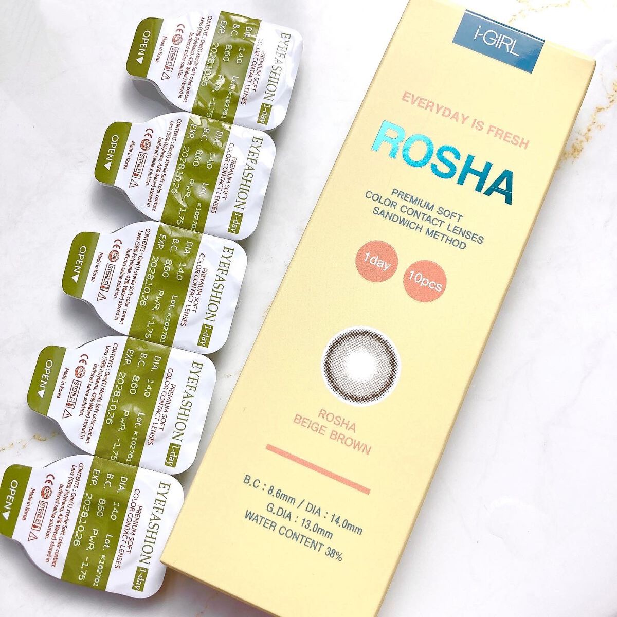 ROSHA/蜜のレンズ/カラーコンタクトレンズを使ったクチコミ(5枚目)