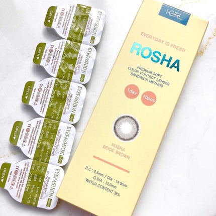 ROSHA/蜜のレンズ/カラーコンタクトレンズを使ったクチコミ(5枚目)