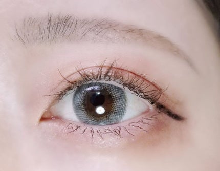 LIL MOON 1day ラスティグレー/LILMOON/ワンデー(1DAY)カラコンを使ったクチコミ(1枚目)