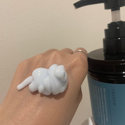 cocone cocone クレイクリームシャンプー リペアのクチコミ「#PR
クレイクリームシャンプー リペアをお試ししました。
カラーやアイロン、ドライヤー.....」(1枚目)