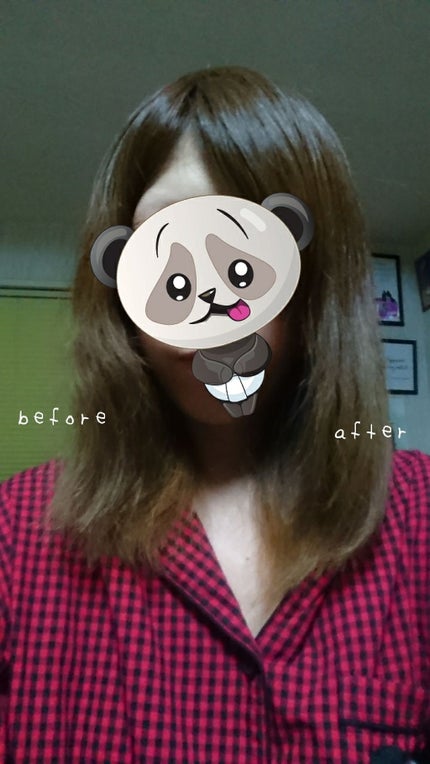 はさんでサラ髪ストレート! ブロー&スタイリングコーム/セイワ・プロ/ヘアコームを使ったクチコミ(2枚目)