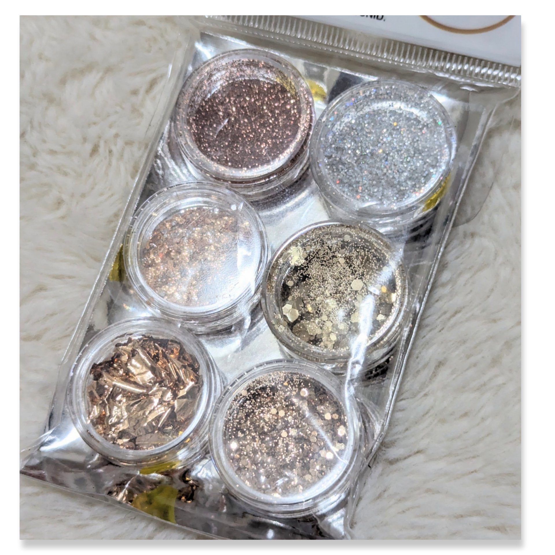 MAYLIB グリッター6Pセット　Bronze