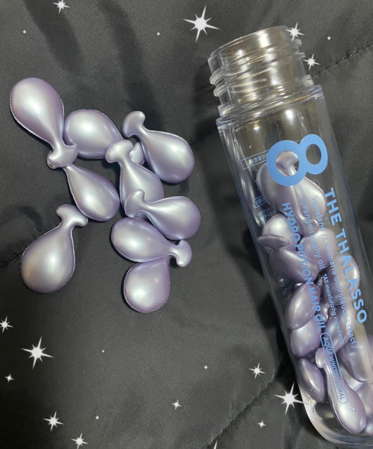 ハイドロポーション 美容液ヘアオイル(アクアホワイトフローラルの香り)/エイトザタラソ/ヘアオイルを使ったクチコミ(1枚目)