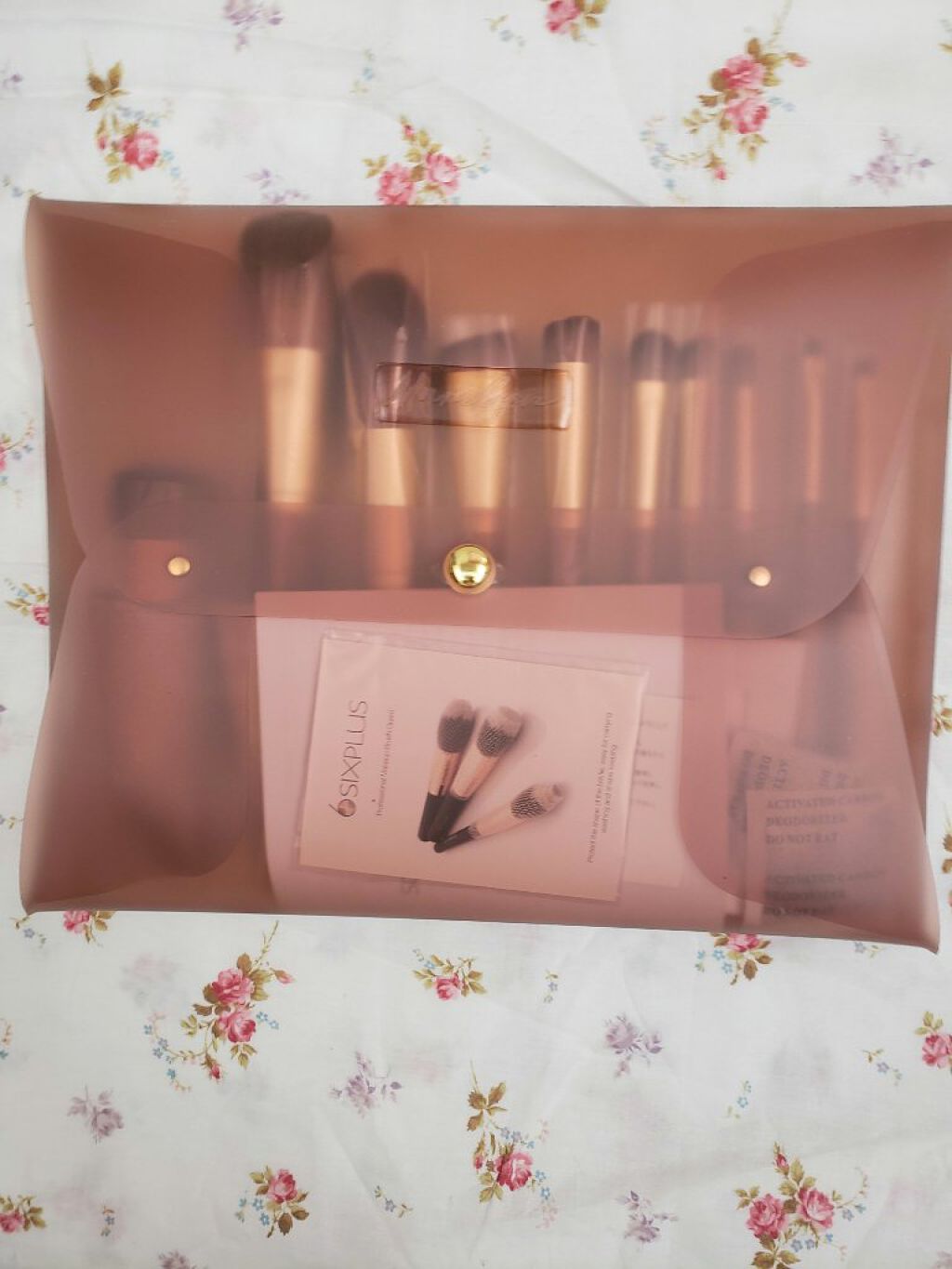 SIXPLUS X MARILYN 10本メイクアップブラシセット/SIXPLUS/メイクブラシを使ったクチコミ（2枚目）