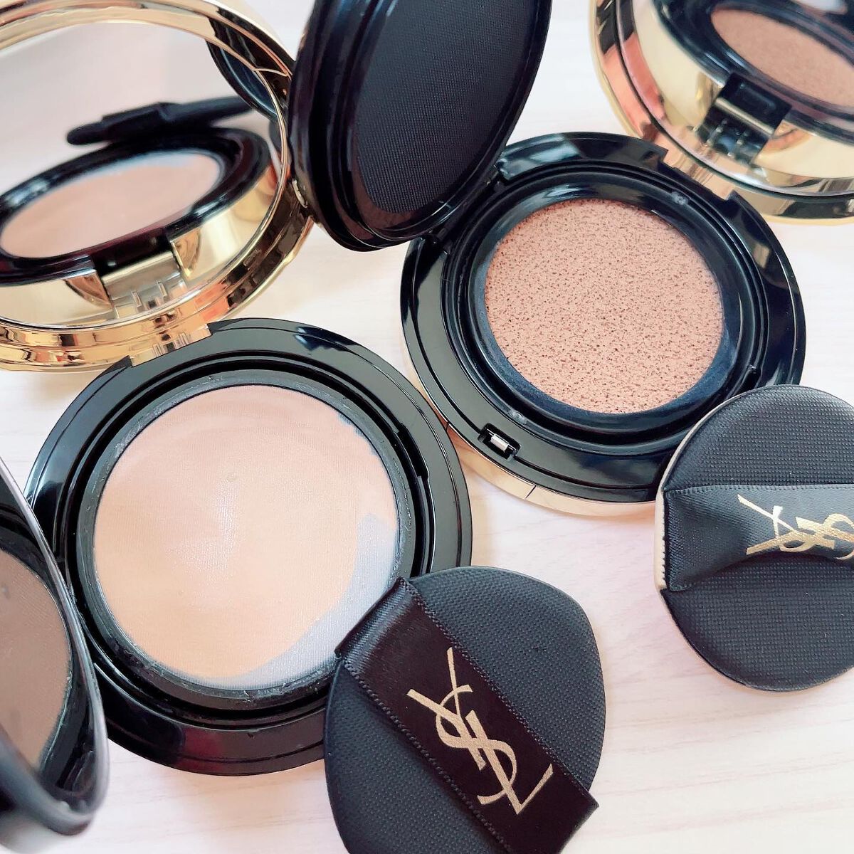 ラディアント タッチ グロウパクト/YVES SAINT LAURENT BEAUTE/クッションファンデーションを使ったクチコミ(3枚目)