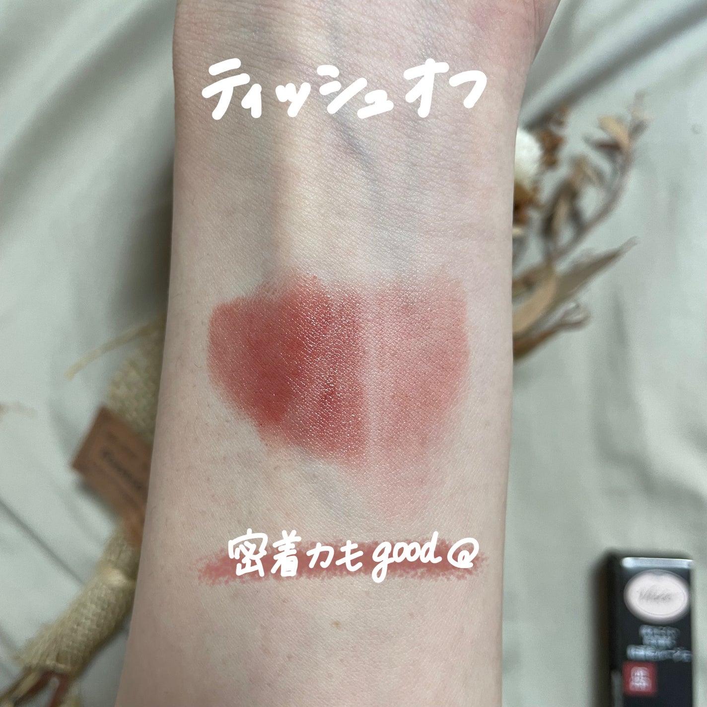 ネンマクフェイク ルージュ/Visée/口紅を使ったクチコミ(4枚目)