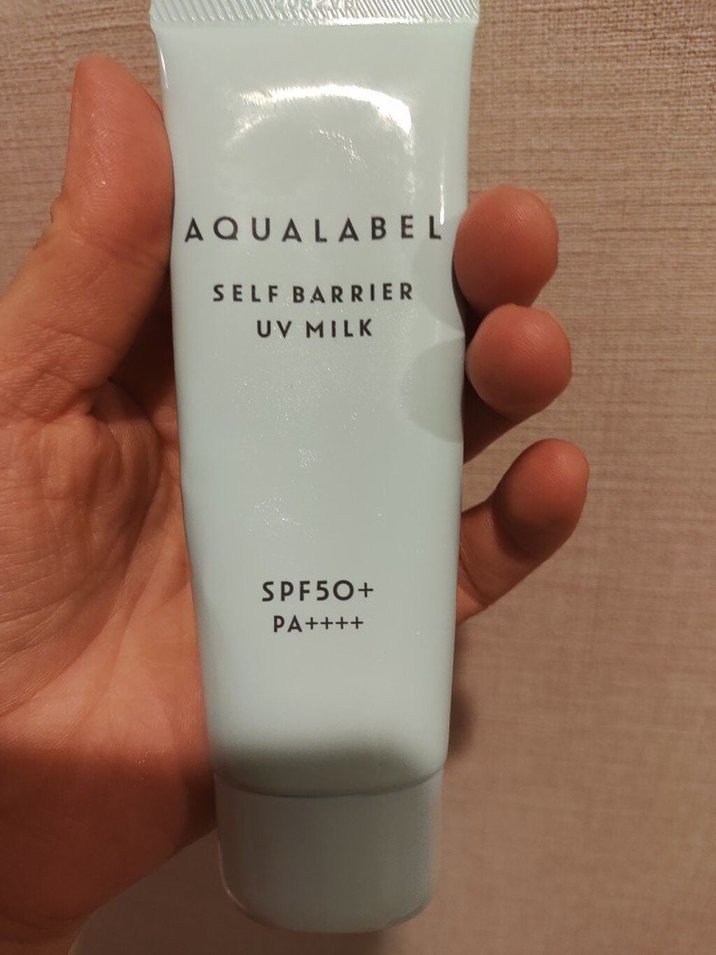 セルフバリア UV ミルク/アクアレーベル/乳液を使ったクチコミ(1枚目)