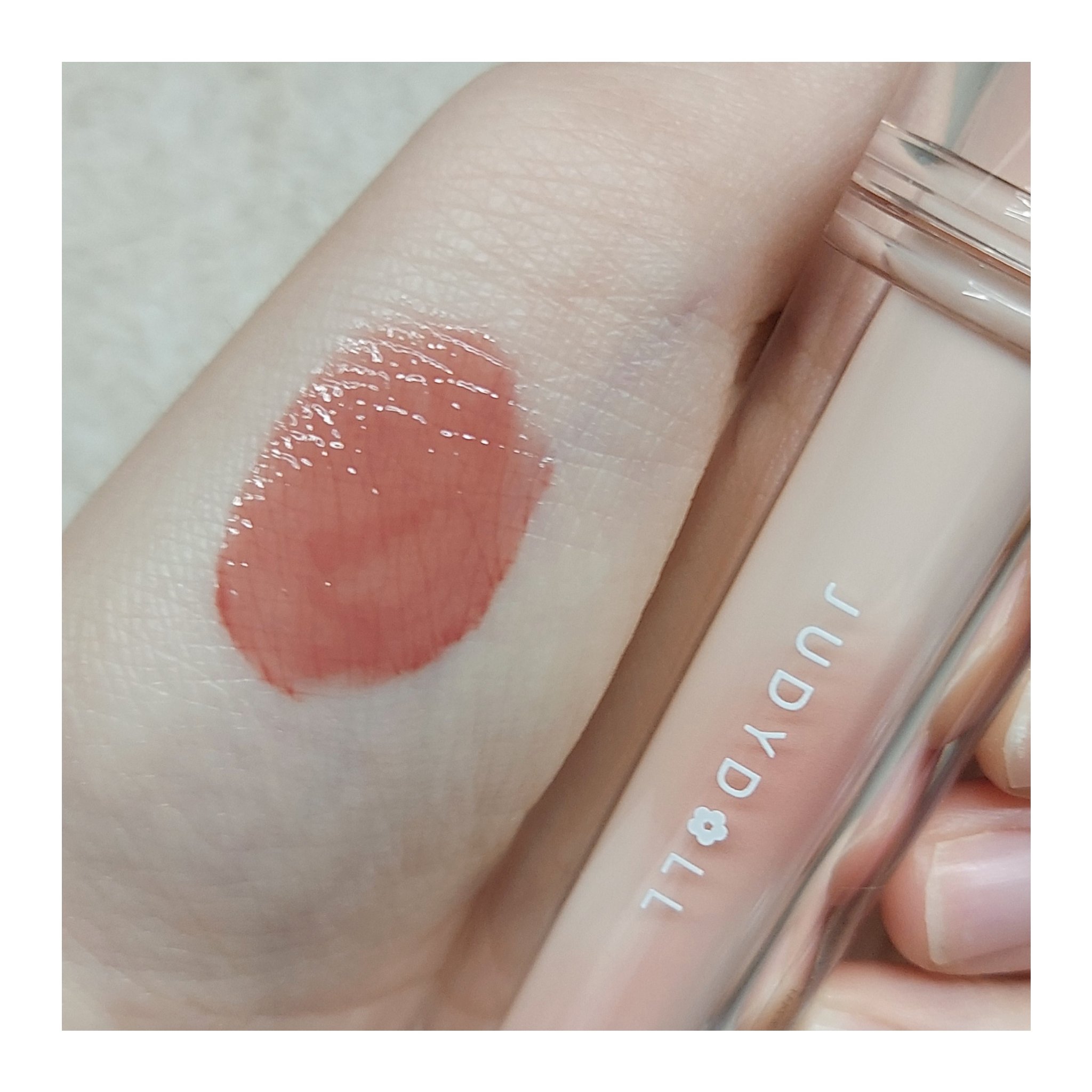 JUDYDOLL 果実茶ティントリップ N06 ライチソーダ茶/JUDYDOLL/リップティントを使ったクチコミ（2枚目）