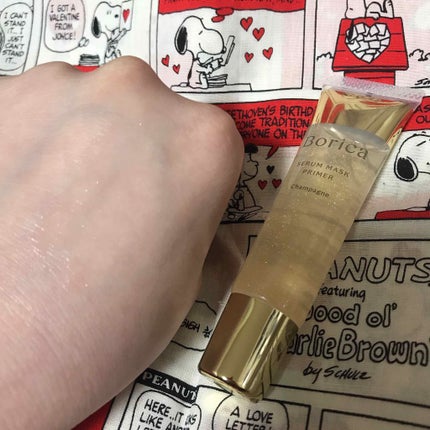 美容液マスクプライマー(シャンパン)/Borica/化粧下地を使ったクチコミ(2枚目)