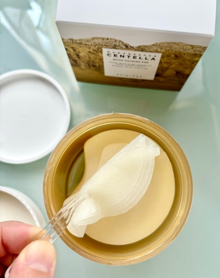 センテラ クイックカーミングパッド/SKIN1004/トナーパッドを使ったクチコミ(2枚目)