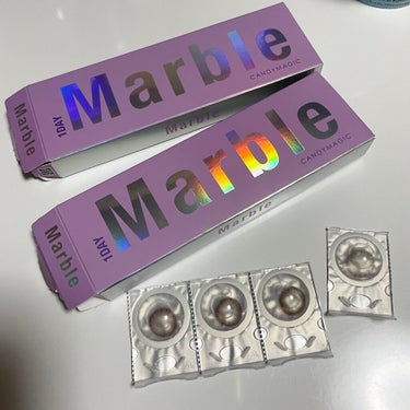 Marble by LUXURY(マーブルバイラグジュアリー）1day PLETZEL（プレッツェル）/Marble by LUXURY/ワンデー（１DAY）カラコンを使ったクチコミ（2枚目）