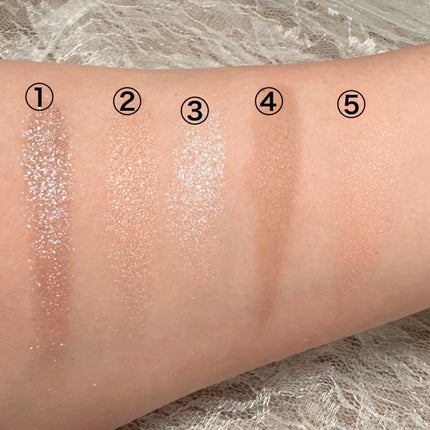 ミャオパウズアイシャドウパレット/MilleFée/アイシャドウパレットを使ったクチコミ(3枚目)