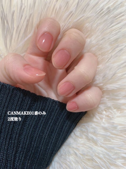 カラフルネイルズ/キャンメイク/マニキュアを使ったクチコミ(3枚目)