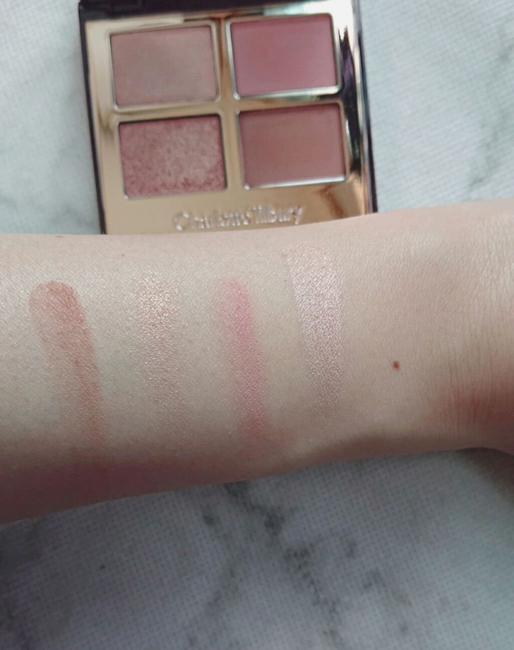 ラグジュアリー パレット アイシャドウ/Charlotte Tilbury/アイシャドウパレットを使ったクチコミ（3枚目）