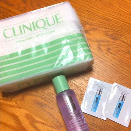 クラリファイング ローション 2/CLINIQUE/拭き取り化粧水を使ったクチコミ(1枚目)