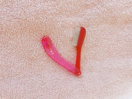 マスカラコーム メタルN(ナチュラル)/チャスティ/その他化粧小物を使ったクチコミ(1枚目)