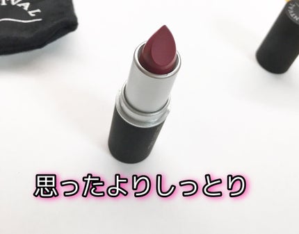 Mabelle Matte Lipstick /MONTVAL/口紅を使ったクチコミ(2枚目)