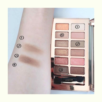 バレンタインボックス/VAVI MELLO/アイシャドウパレットを使ったクチコミ(2枚目)