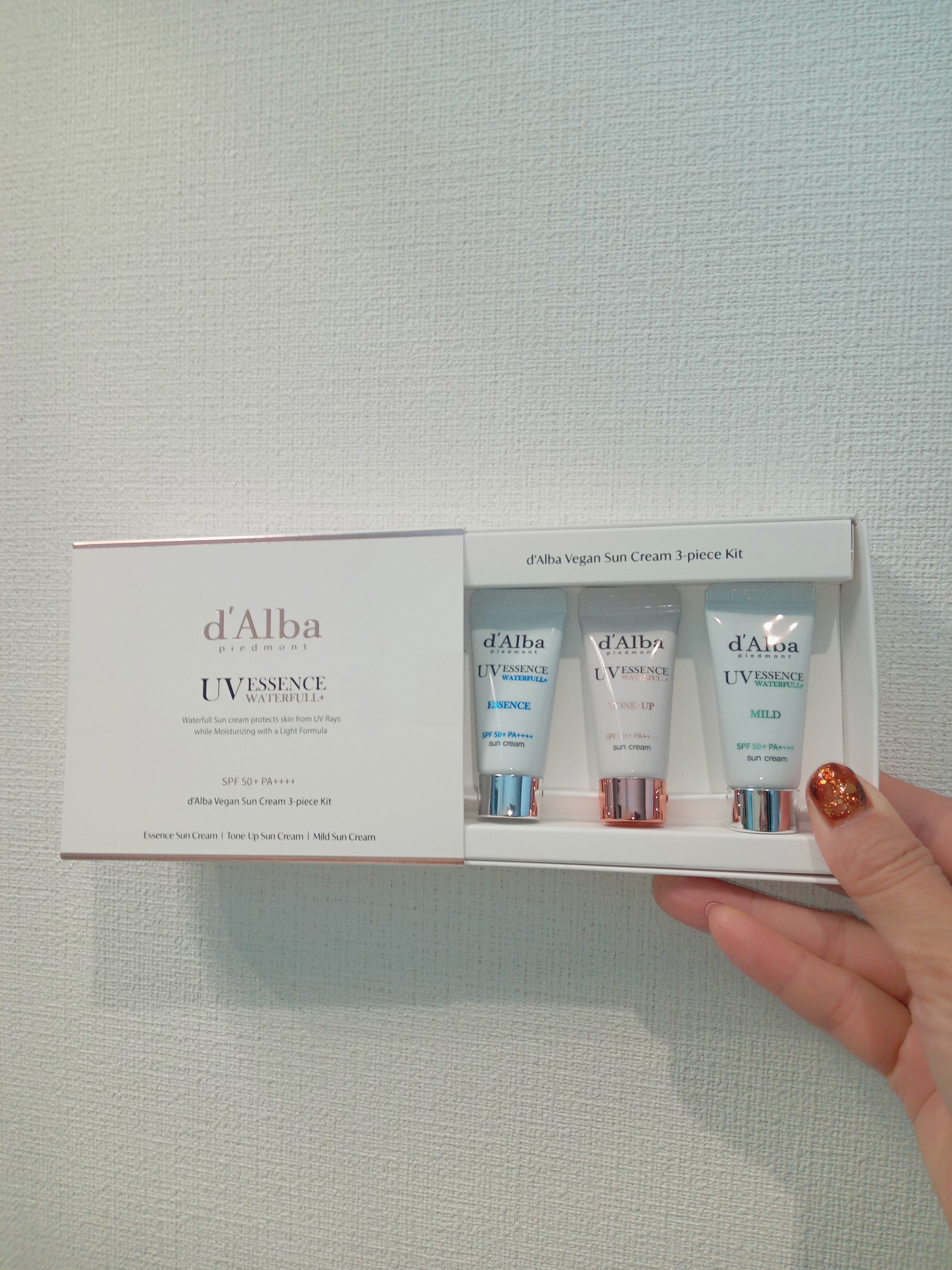 ダルバ ウォータフル エッセンス サンクリーム/ダルバ/日焼け止めクリームを使ったクチコミ（1枚目）