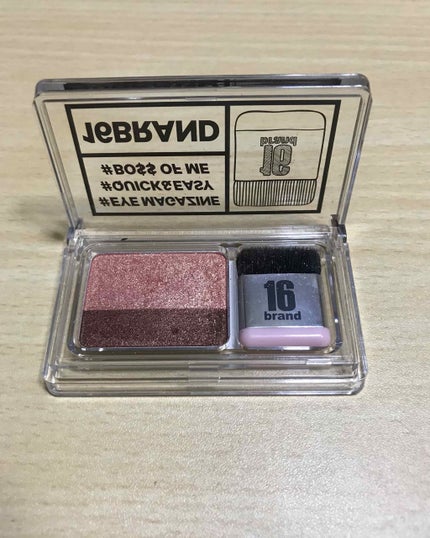 16 EYE MAGAZINE/16BRAND/アイシャドウパレットを使ったクチコミ(1枚目)