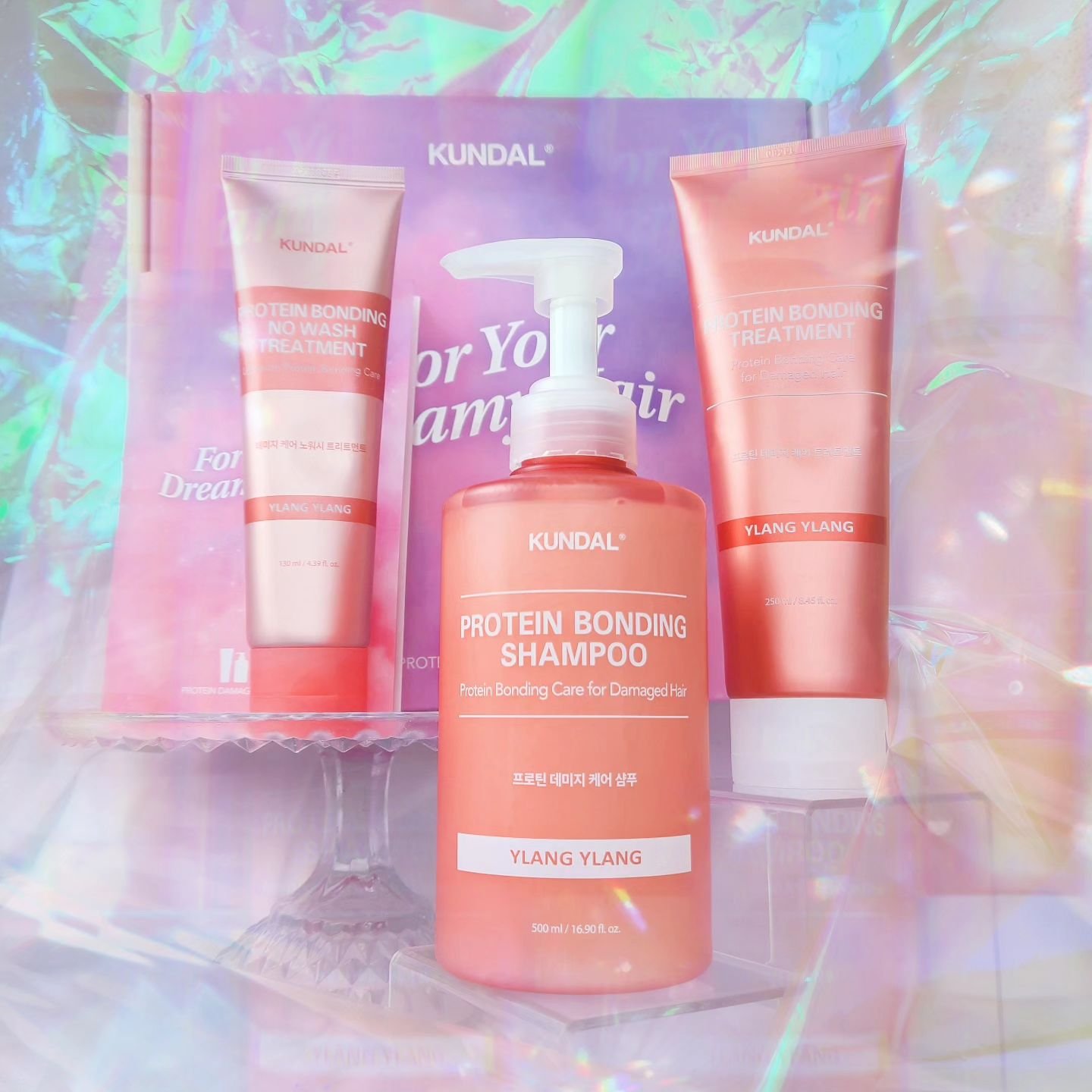 クンダル ダメージケア シャンプー/トリートメント/KUNDAL/市販シャンプーを使ったクチコミ（1枚目）