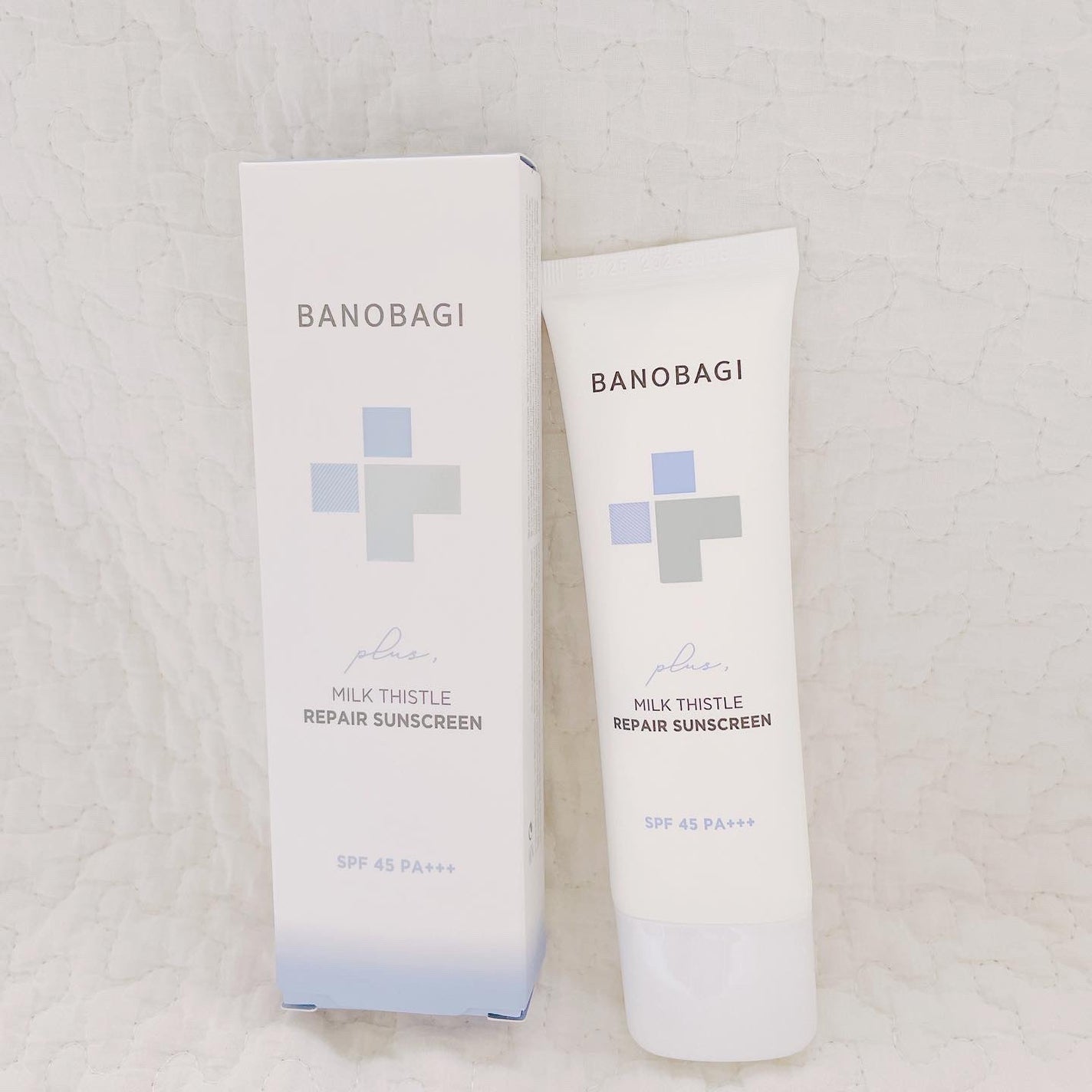 ミルクシスルリペアシカサンスクリーンプラス/BANOBAGI/日焼け止めミルクを使ったクチコミ(1枚目)