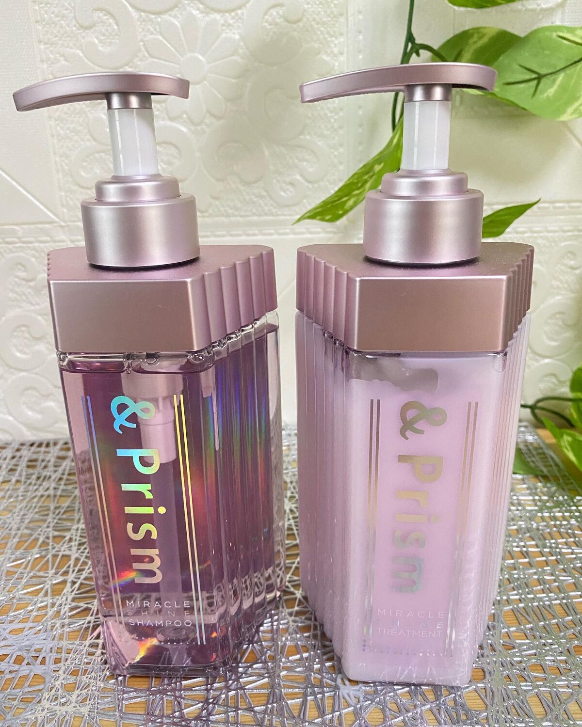 ミラクル シャイン シャンプー/ヘアトリートメント/&Prism/市販シャンプーを使ったクチコミ（1枚目）