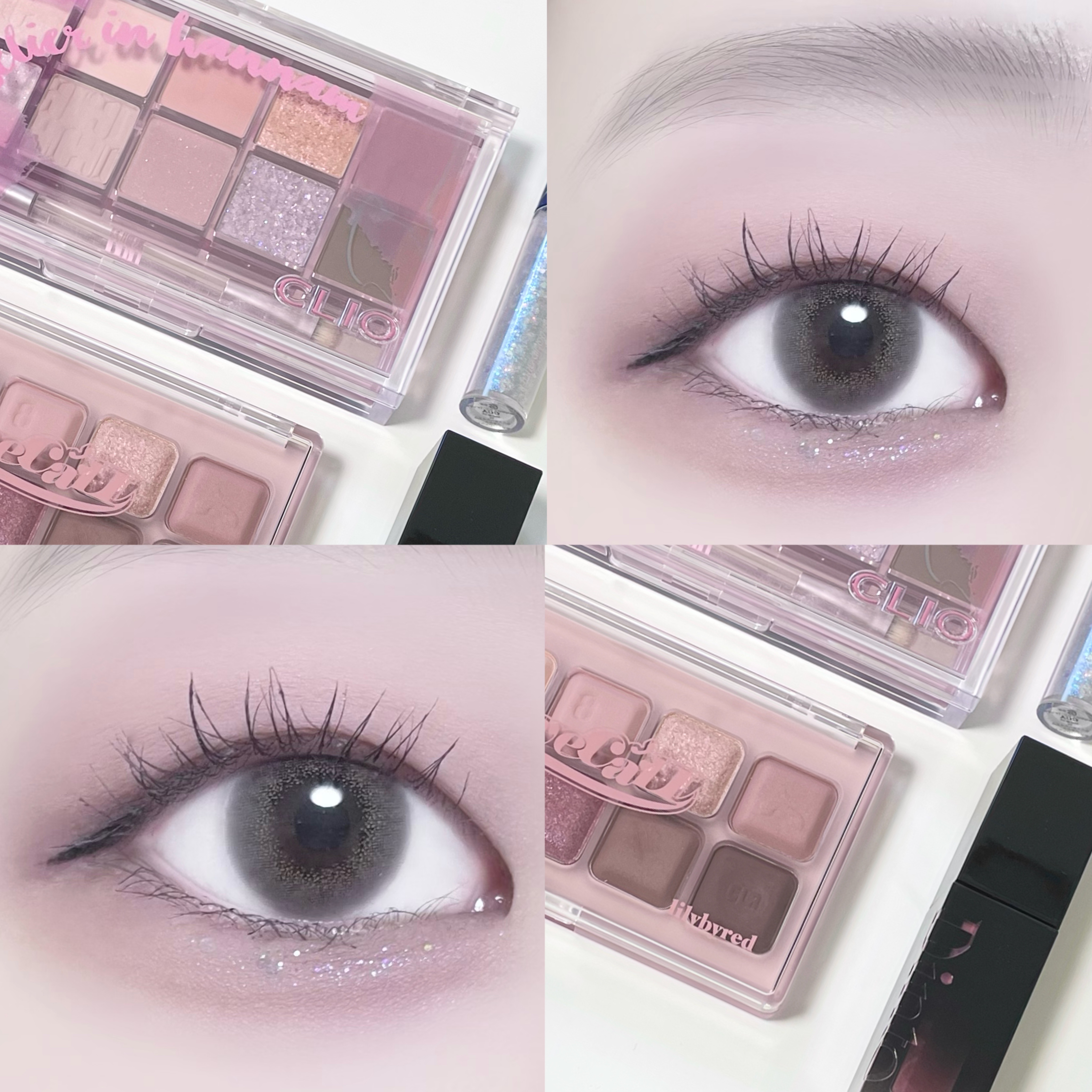 リキッド グリッター シャドウ/rom&nd/グリッターを使ったクチコミ（2枚目）