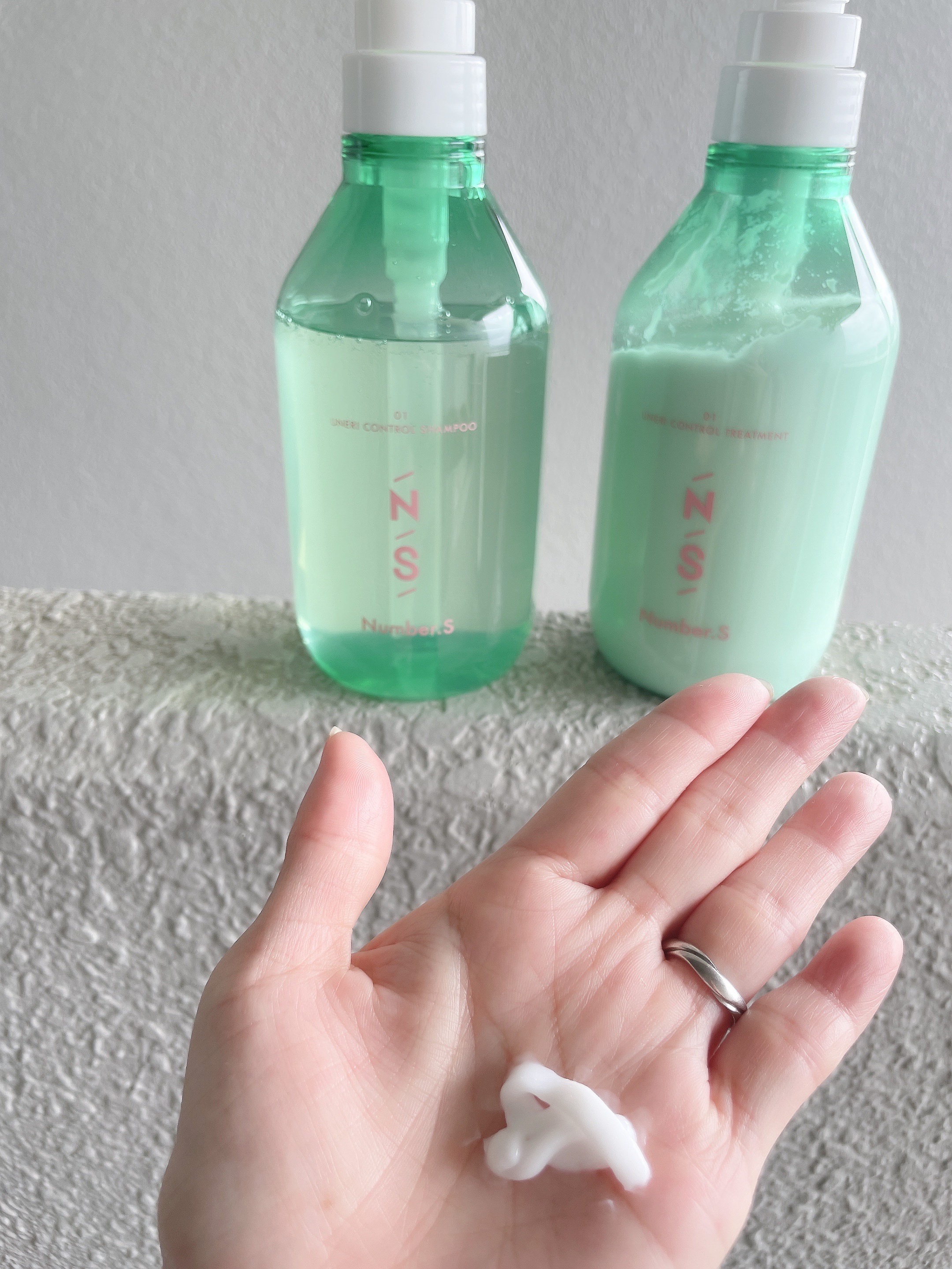 うねりコントロール シャンプー／ヘアトリートメント/Number.S /市販シャンプーを使ったクチコミ（2枚目）