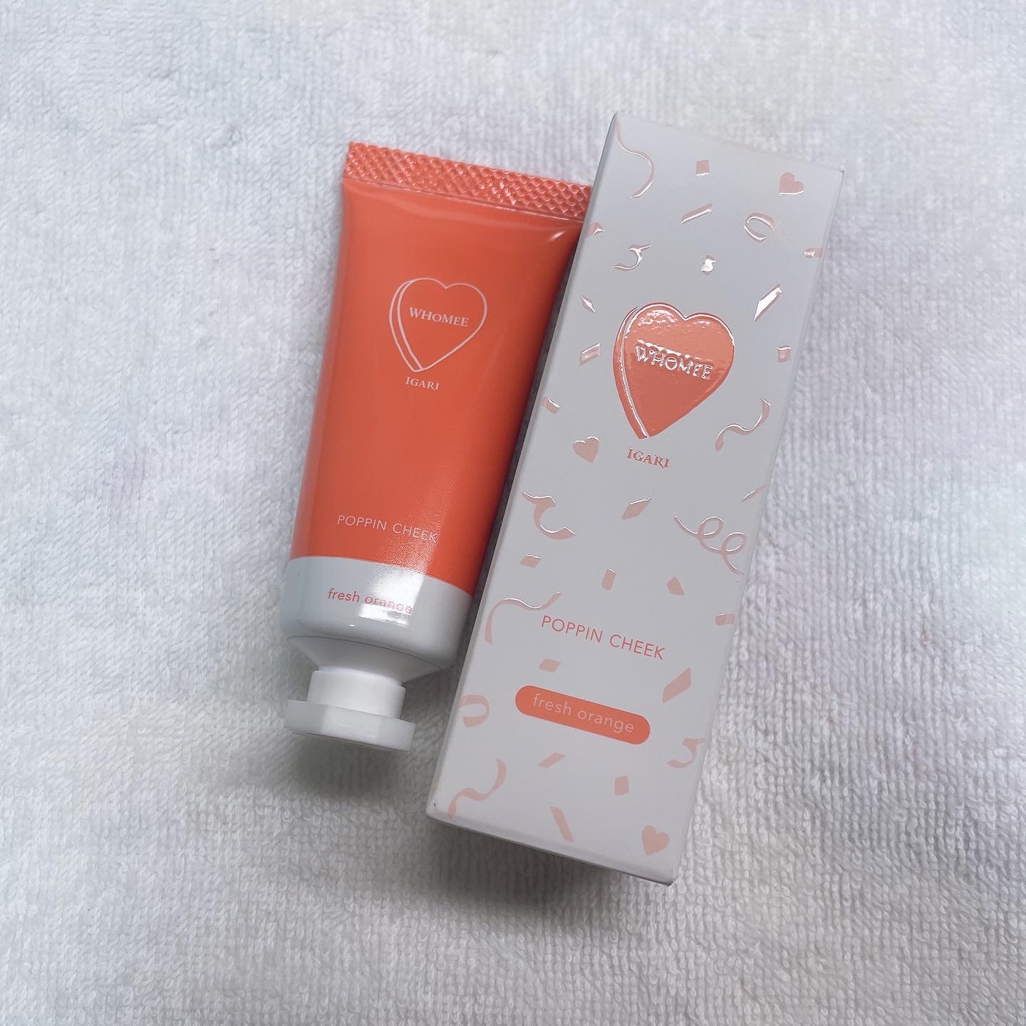 ポッピンチーク/WHOMEE/ジェル・クリームチークを使ったクチコミ（1枚目）