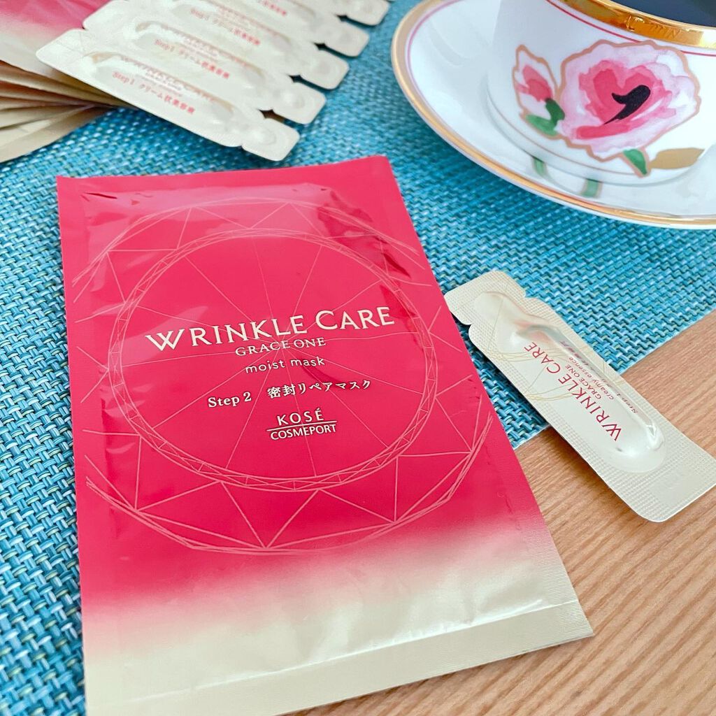 リンクルケア Wコンセントレートマスク/グレイスワン/シートマスク・パックを使ったクチコミ(1枚目)