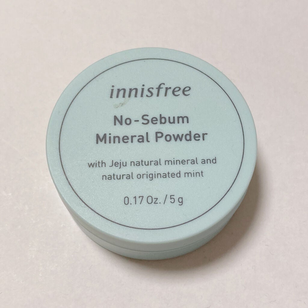 ノーセバム ミネラルパウダー N/innisfree/ルースパウダーを使ったクチコミ(1枚目)