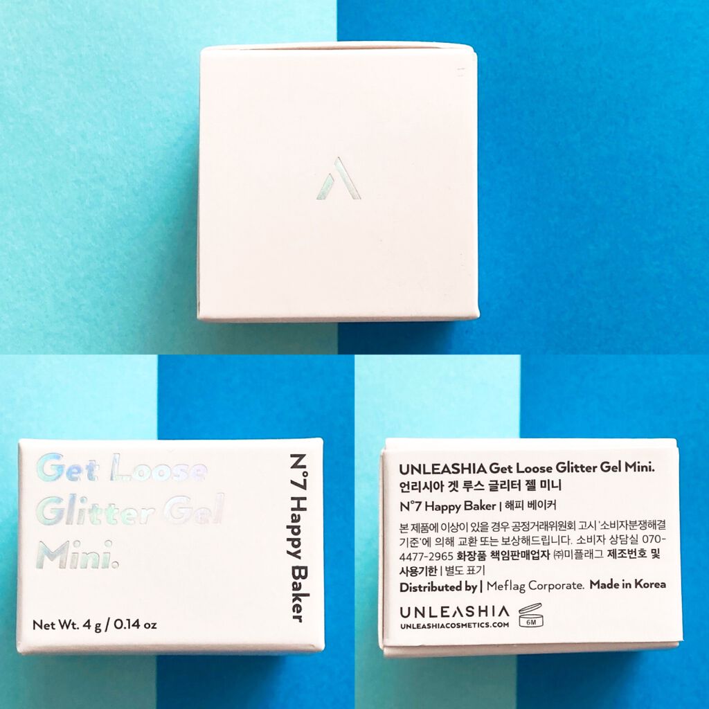 ゲットルーズグリッタージェル N°7ハッピーベーカー/unleashia/グリッターを使ったクチコミ（2枚目）