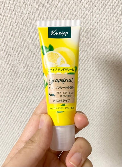 クナイプ ハンドクリーム グレープフルーツの香り/クナイプ/ハンドクリームを使ったクチコミ(1枚目)