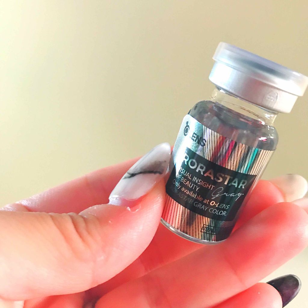 ローラスター バイオレット/OLENS/カラーコンタクトレンズを使ったクチコミ（3枚目）