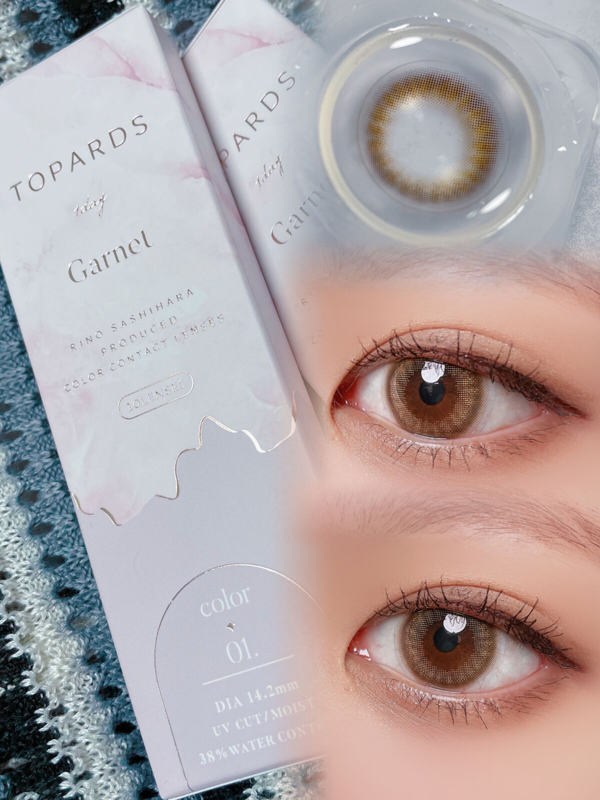 TOPARDS 1day/TOPARDS/ワンデー（１DAY）カラコンを使ったクチコミ（3枚目）