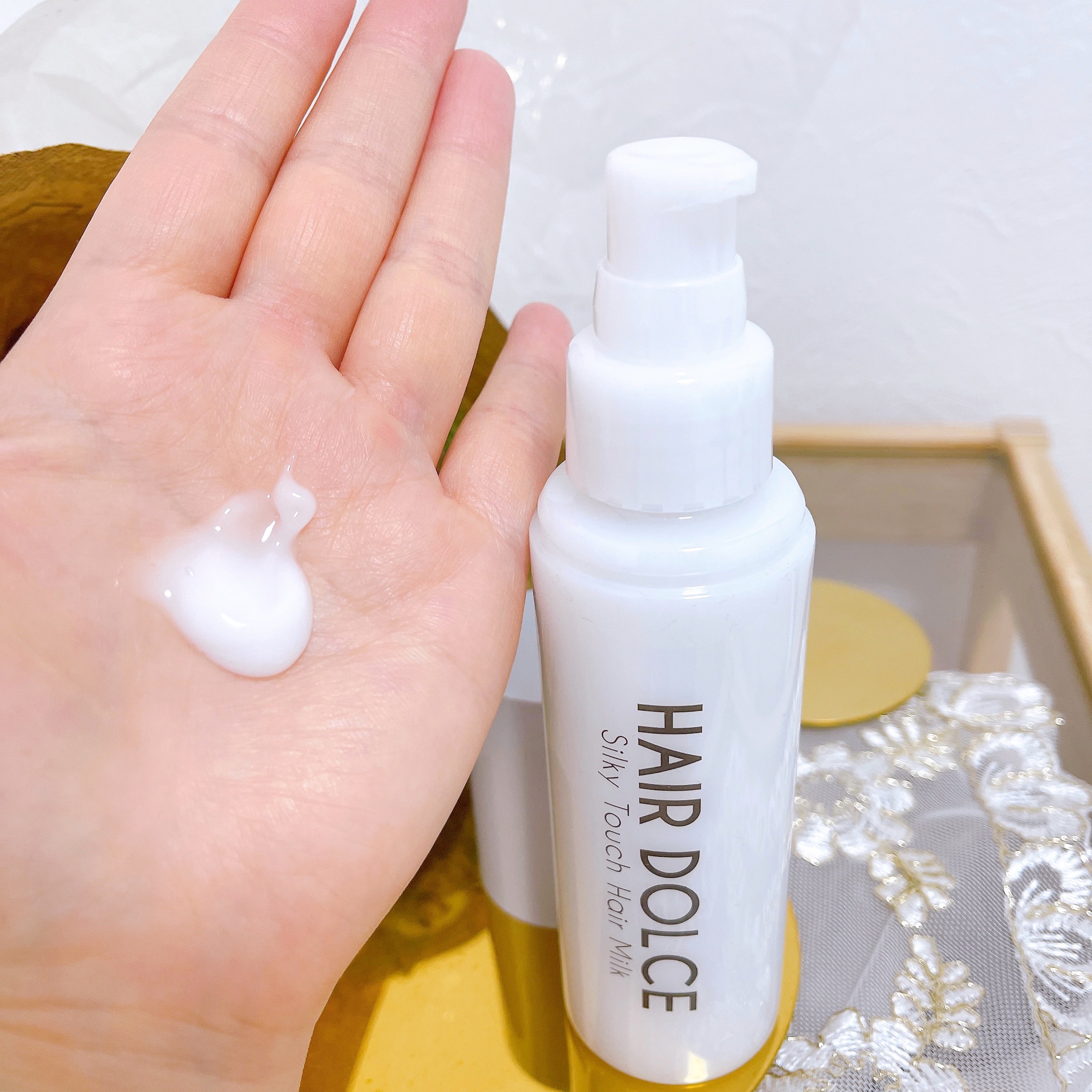 シルキータッチミルク/HAIR DOLCE/ヘアミルクを使ったクチコミ（3枚目）