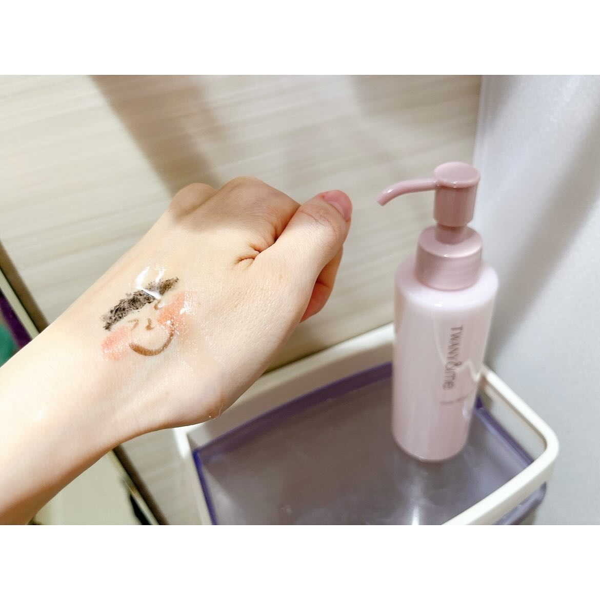 デュアルウォッシュハグ 150ml(本体)/TWANY＆me/クレンジングウォーターを使ったクチコミ（2枚目）