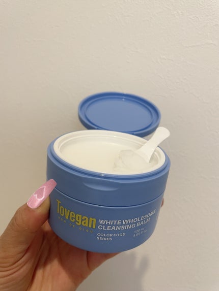 カラーフードシリーズホワイトホールサムクレンジングバーム/Tovegan/クレンジングバームを使ったクチコミ(5枚目)
