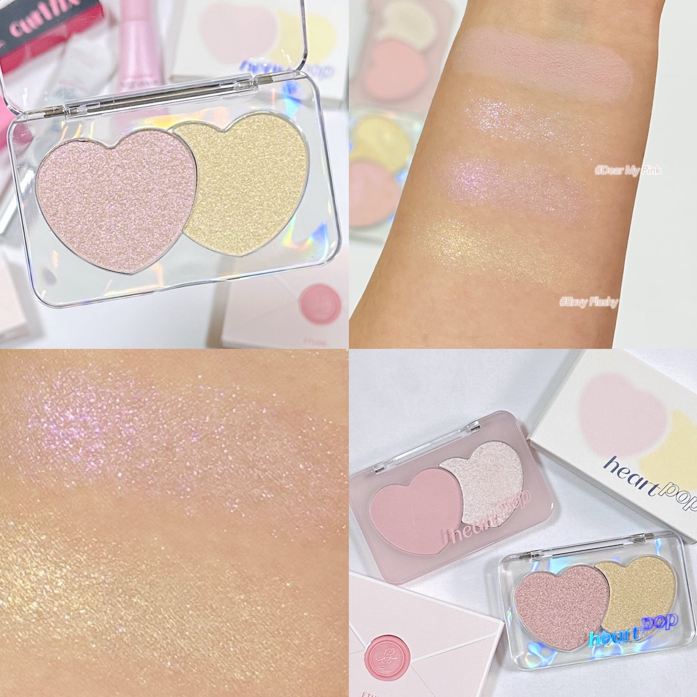 ディオール バックステージ フェイス グロウ パレット/Dior/ハイライトを使ったクチコミ(4枚目)